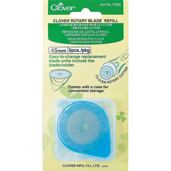 Clover Rotary Blade Refill 45mm - Clover - The Stitch Parlour