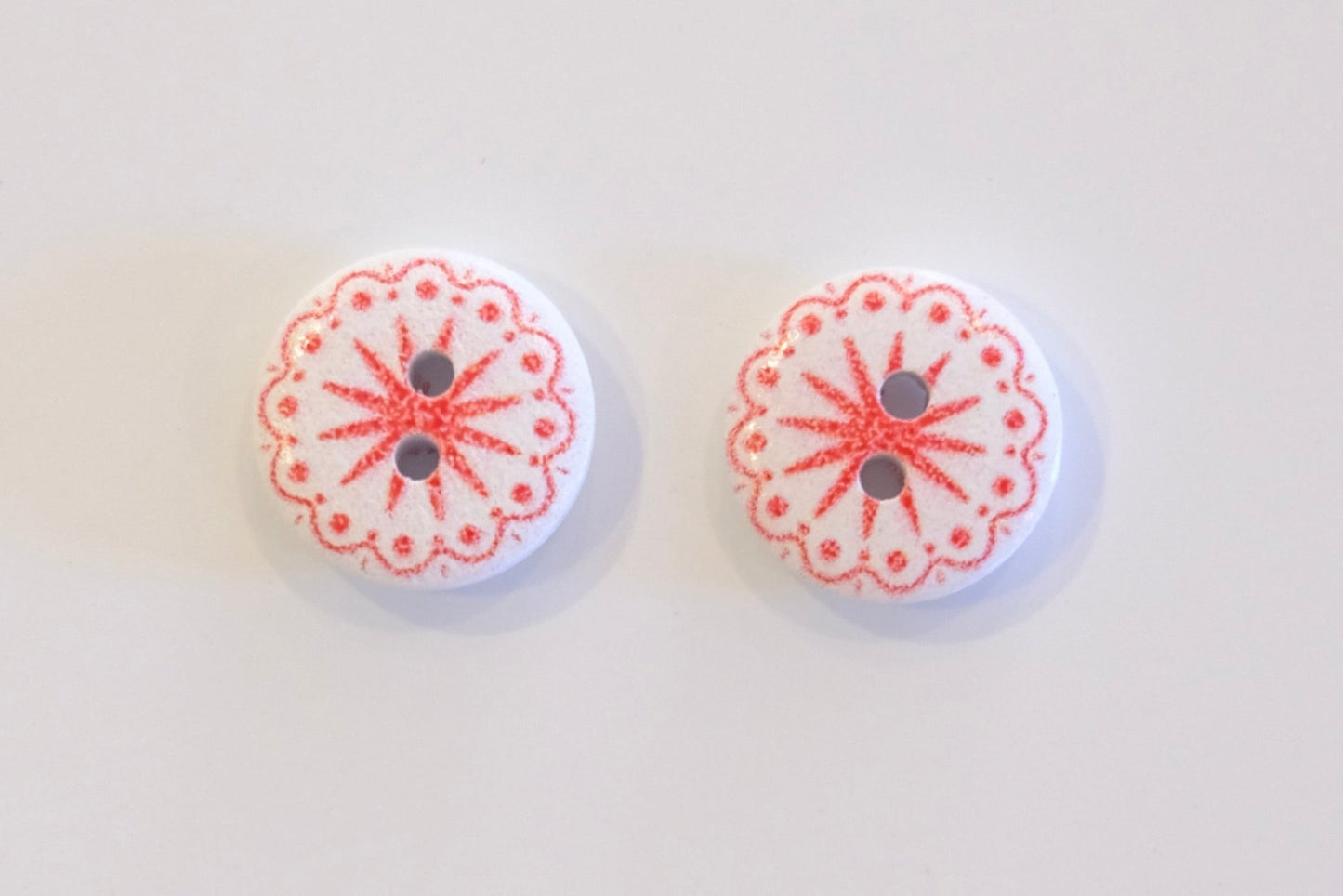 Novelty Buttons 15mm - The Stitch Parlour - The Stitch Parlour