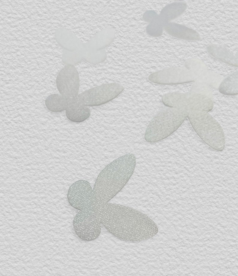 White Butterfly 3cm - pkt 10 - The Stitch Parlour - The Stitch Parlour