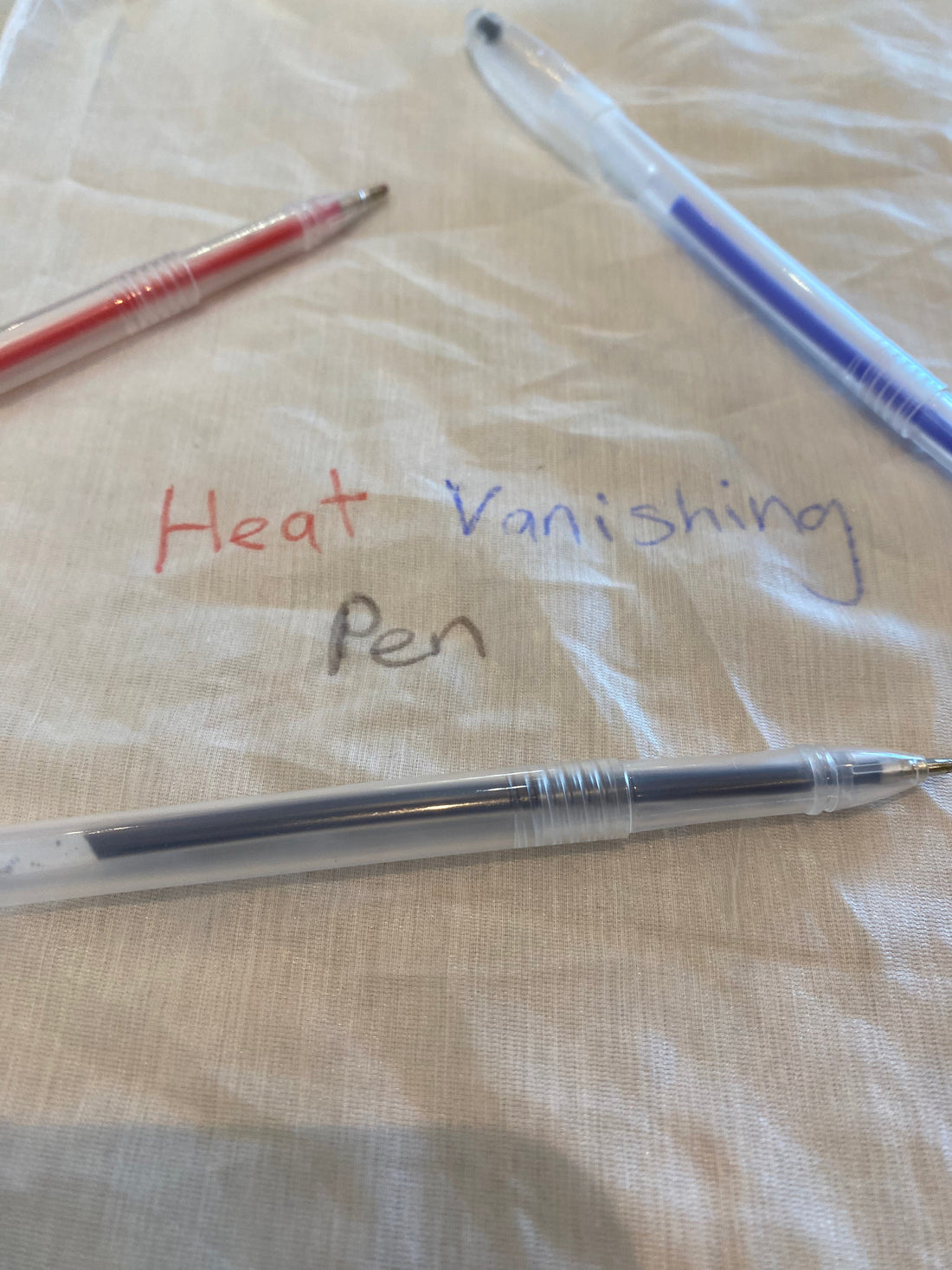 Heat vanishing pens