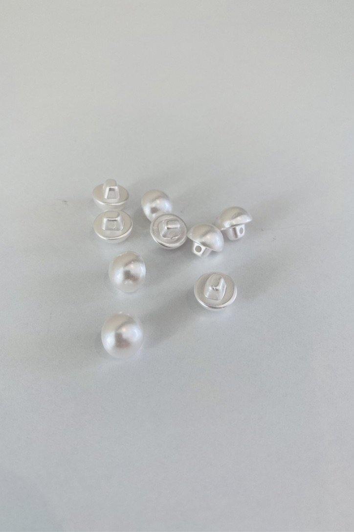 10mm Pearl Buttons, Half Ball, pkt 10 - The Stitch Parlour - The Stitch Parlour