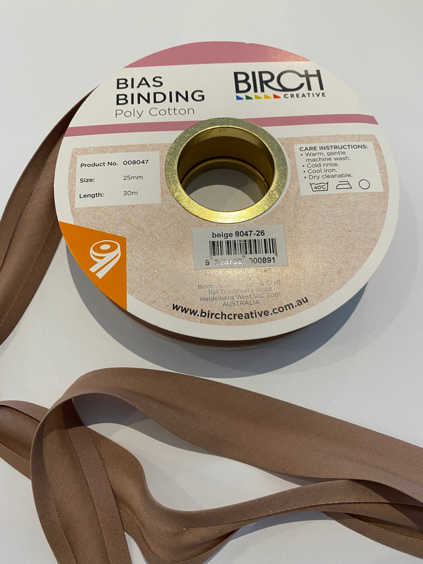 Bias Binding Poly Cotton