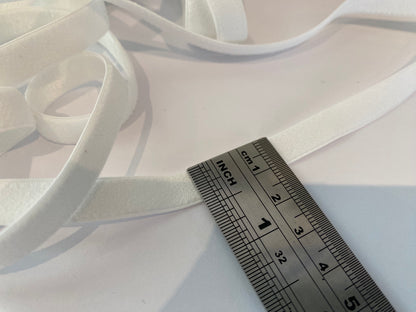 Bra Strap Elastic 10mm - White - The Stitch Parlour - The Stitch Parlour