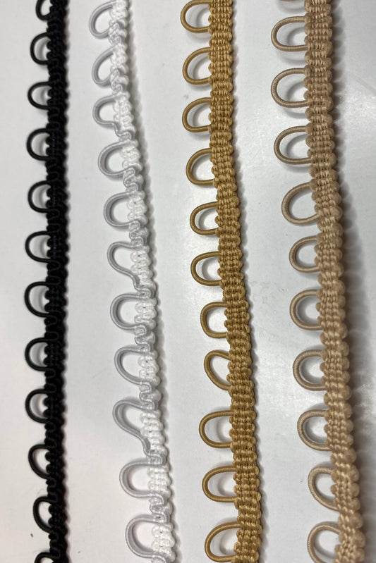 Elastic Button Loops