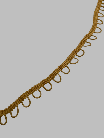 Elastic Button Loops