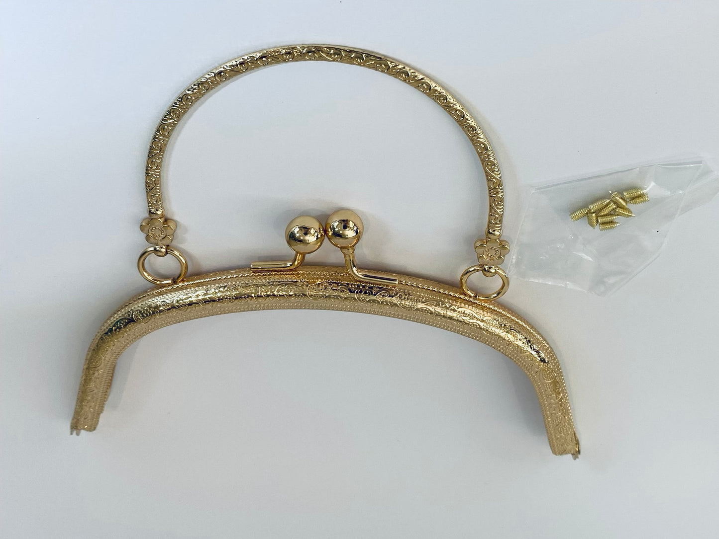 Purse Frame Gold Vintage Style Clasp