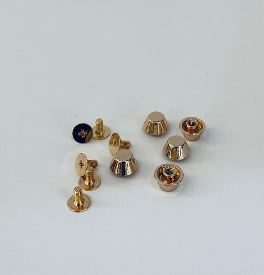 Bag Feet Gold 10mm