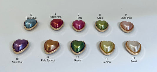 Heart Button with Screw