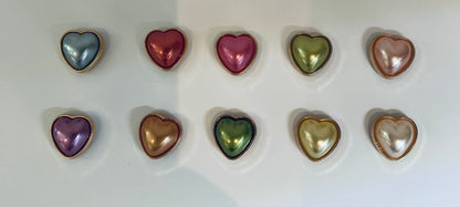 Heart Button with Screw