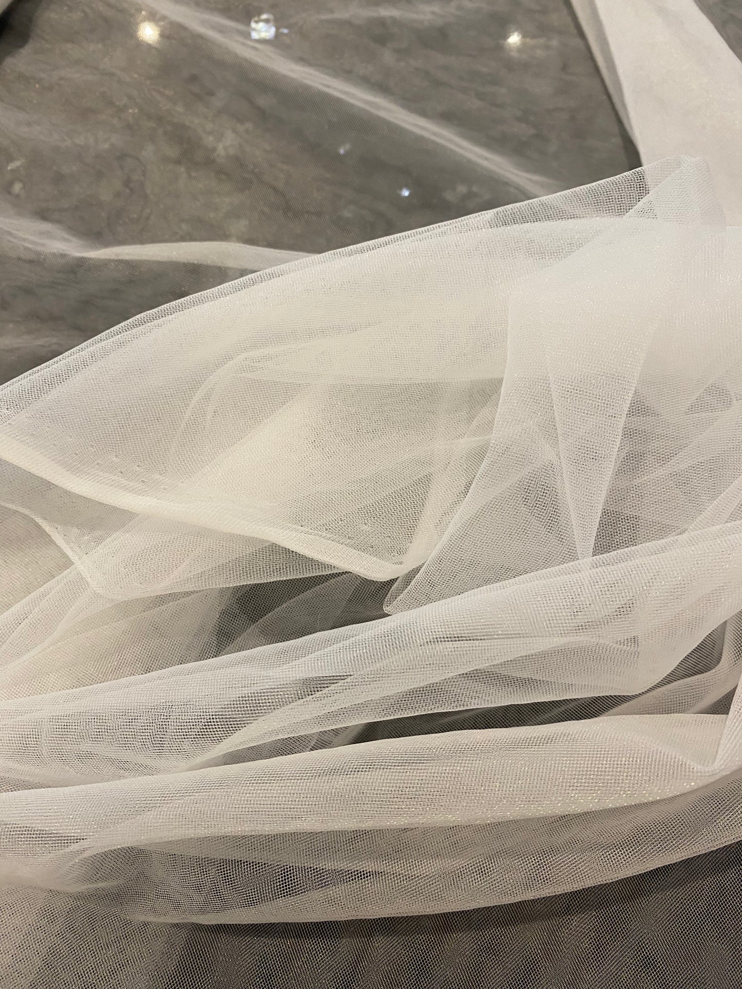Swiss Illusion Tulle - Off White