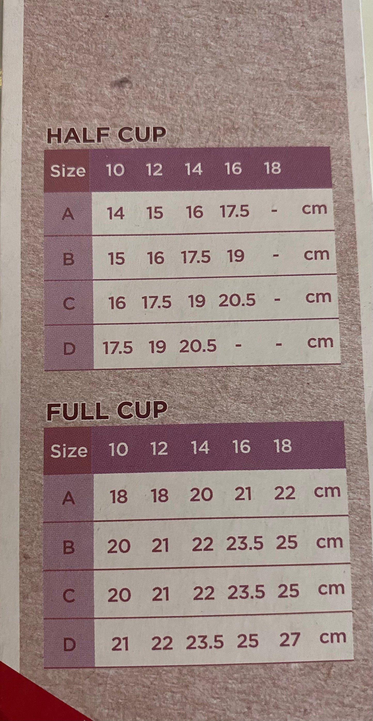Bra Under Wire