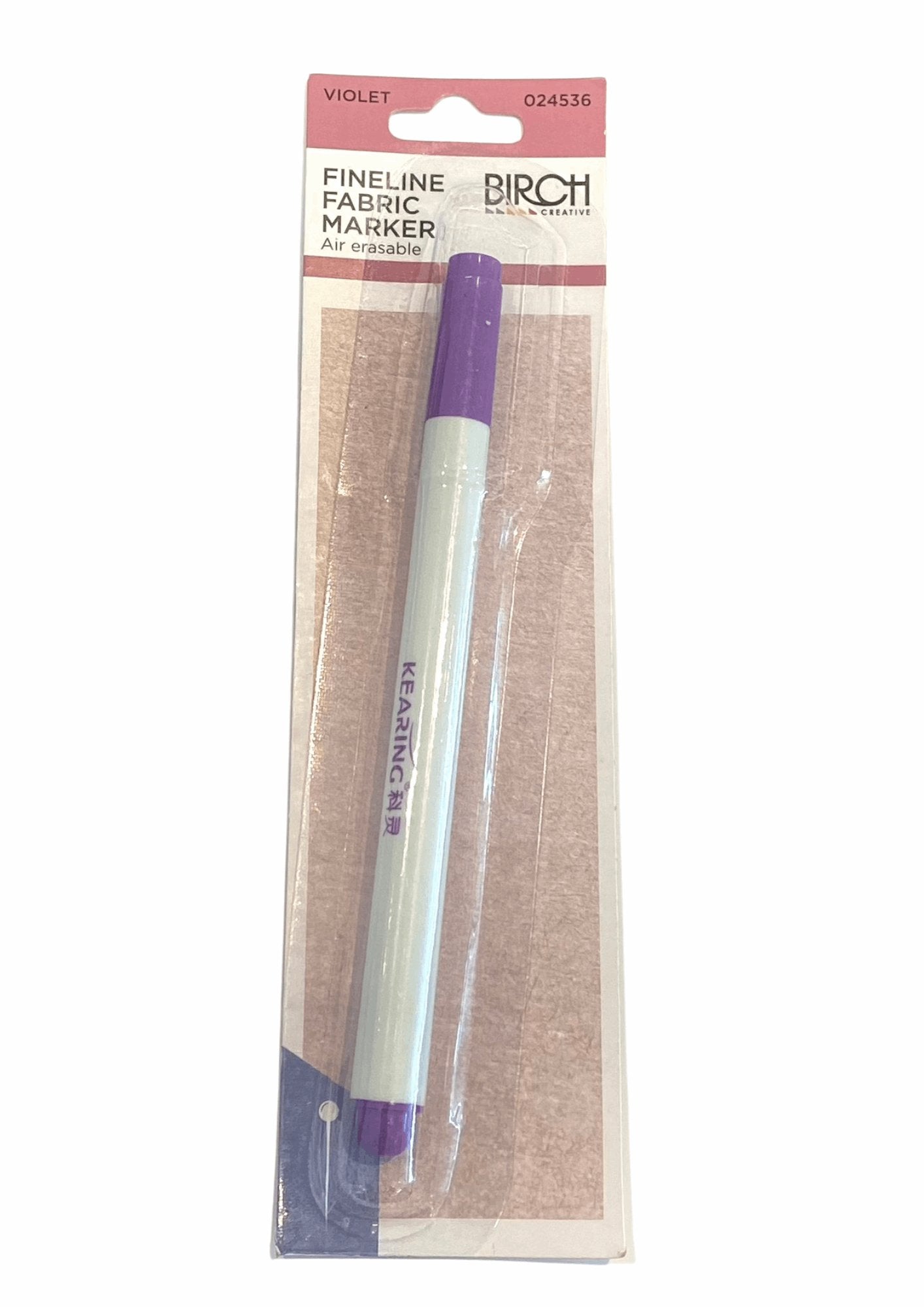 Air Erasable Fabric Marker Fine line Violet - The Stitch Parlour - The Stitch Parlour