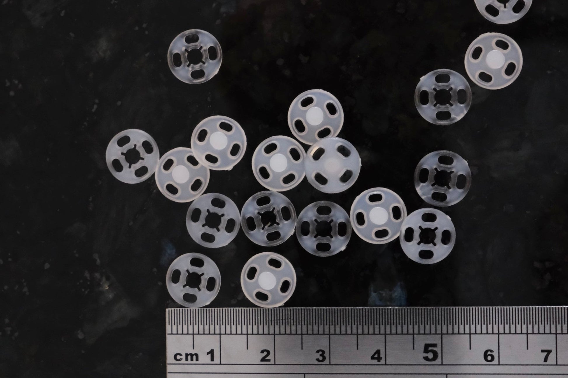 Clear Press Studs - 1cm - The Stitch Parlour - The Stitch Parlour