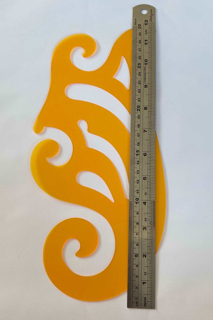 Create a Shape Ruler / French Curve Ruler - The Stitch Parlour - The Stitch Parlour