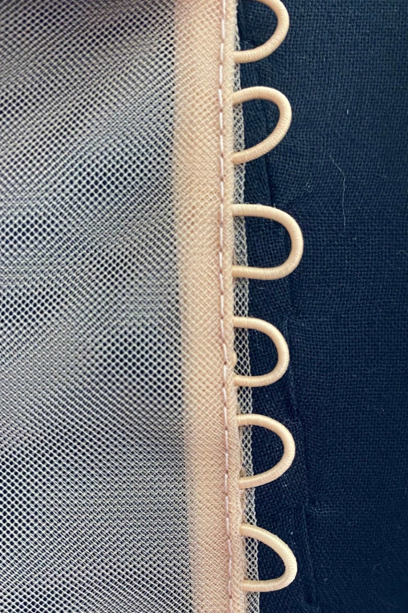 Loop Button Dy Elastic Button Loops - buttons - The Stitch Parlour