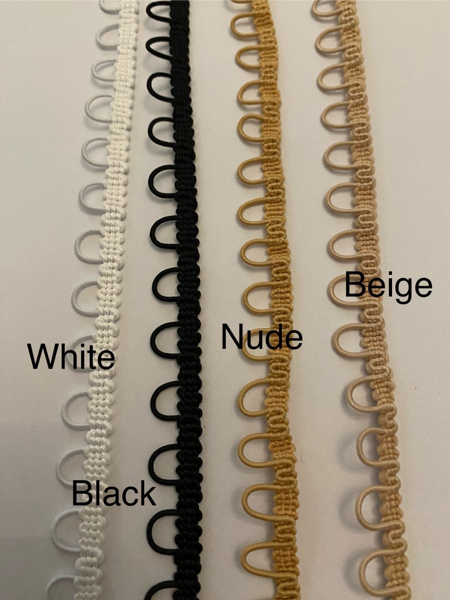 Elastic Button Loops - The Stitch Parlour - The Stitch Parlour