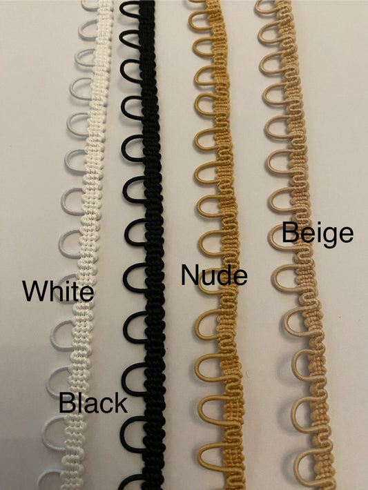 Elastic Button Loops - The Stitch Parlour - The Stitch Parlour