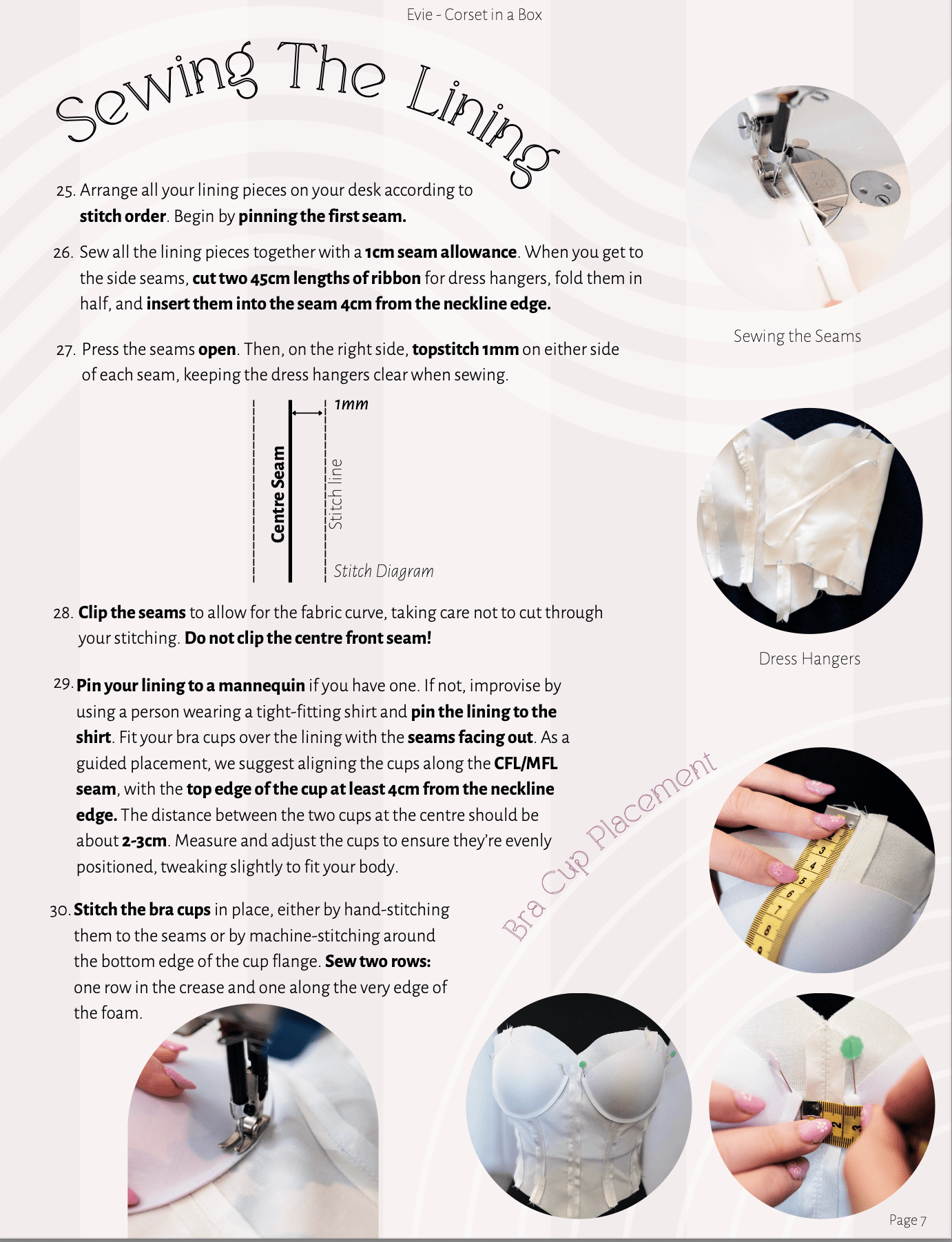 Evie - Corset in a Box Kit - The Stitch Parlour - The Stitch Parlour