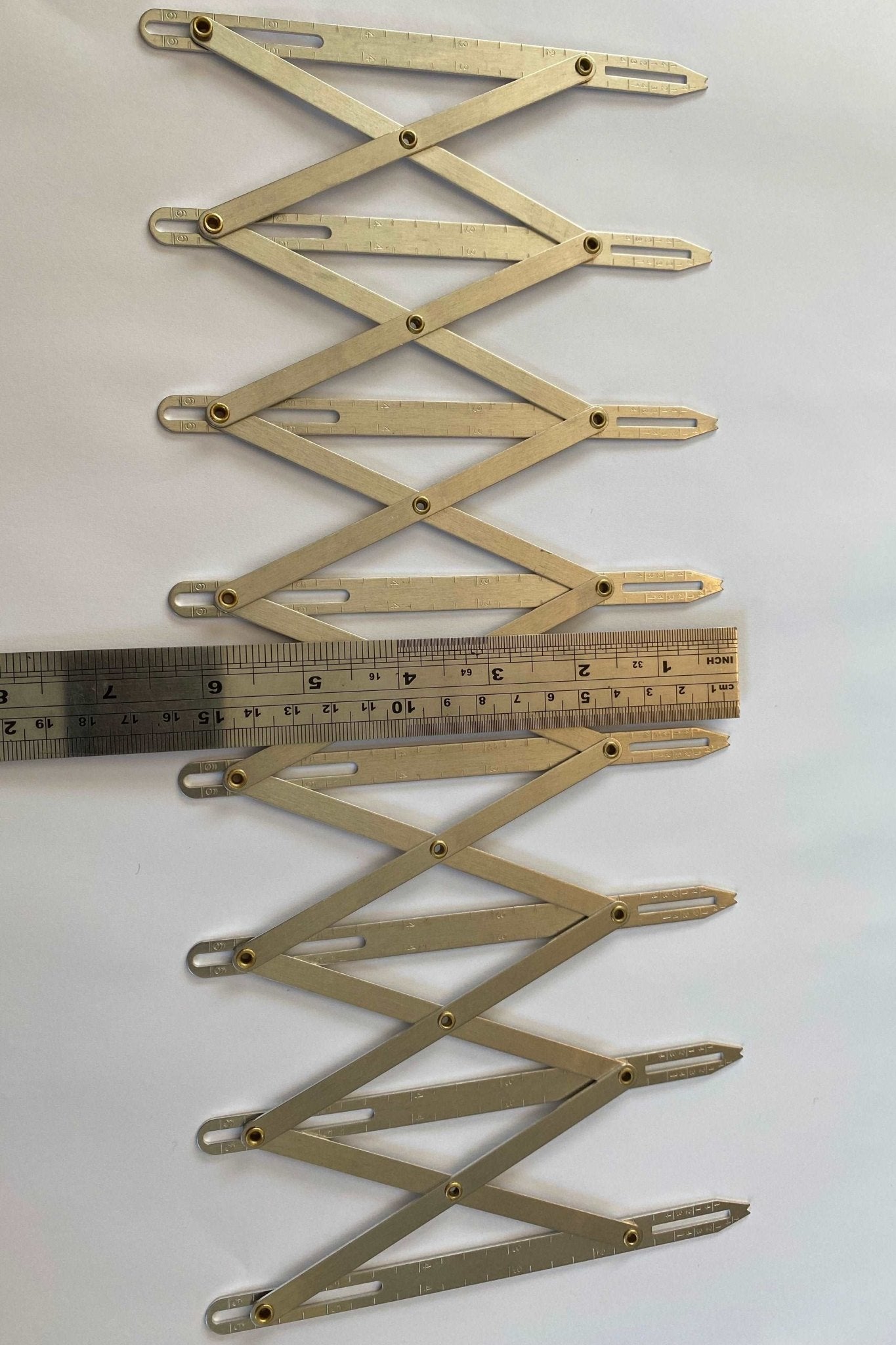 Expanding Button Marking Ruler - ruler - The Stitch Parlour
