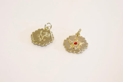 Gold Medallion - The Stitch Parlour - The Stitch Parlour