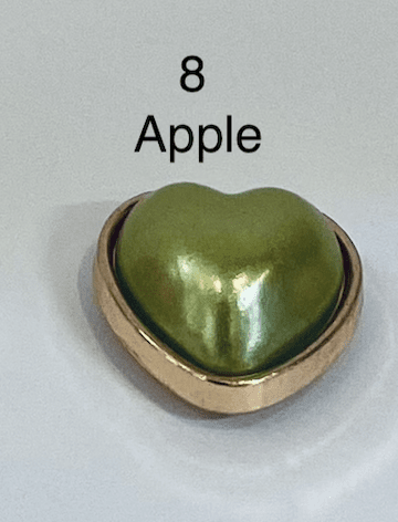 Heart Button with Screw - The Stitch Parlour - The Stitch Parlour