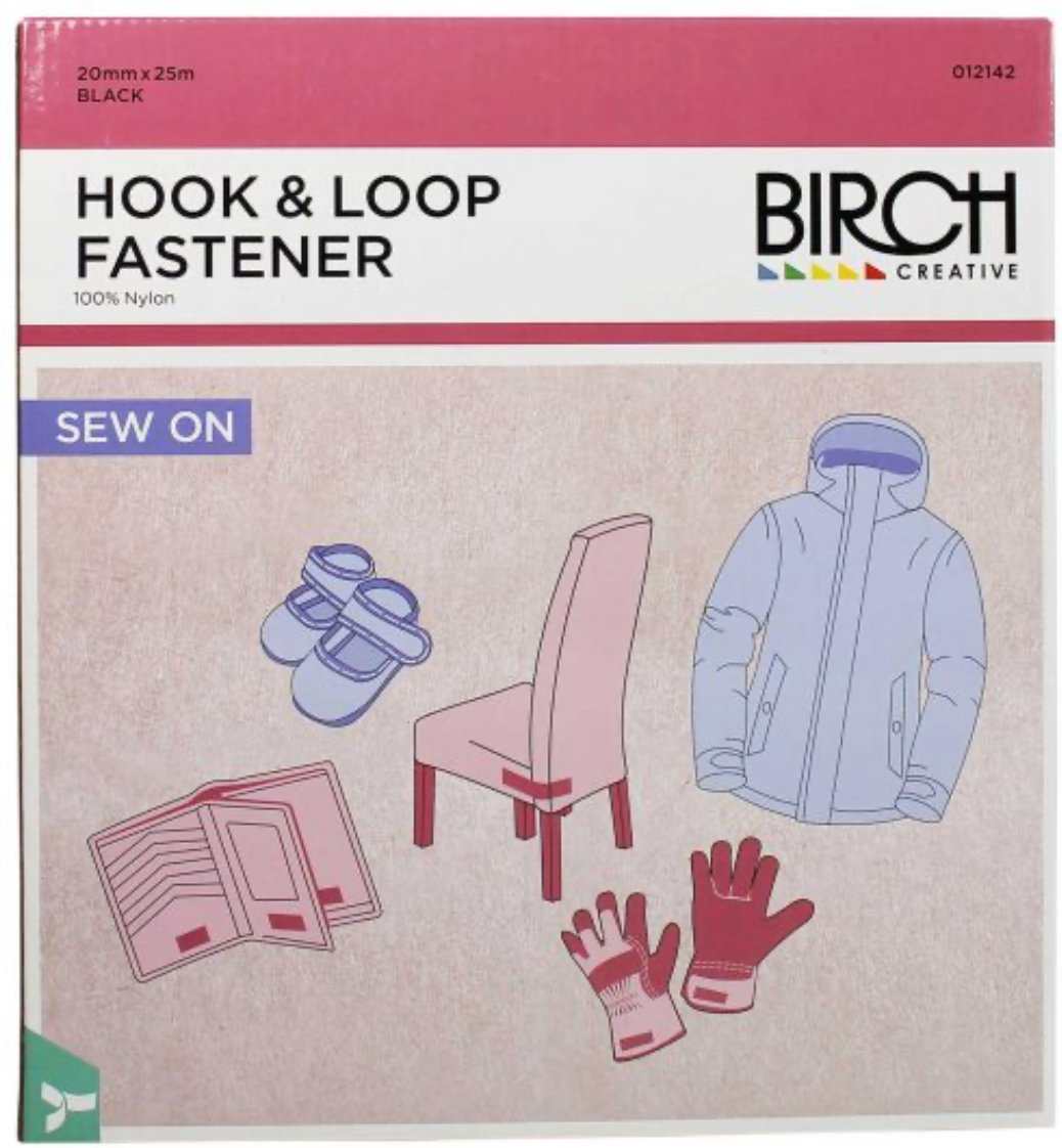Hook & Loop Fastener - Birch - The Stitch Parlour