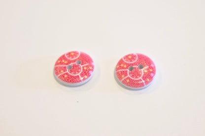 Novelty Buttons 15mm - The Stitch Parlour - The Stitch Parlour