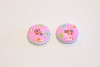 Novelty Buttons 15mm - The Stitch Parlour - The Stitch Parlour