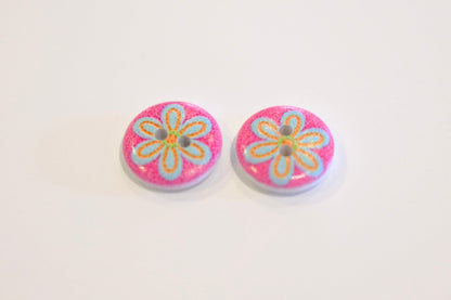 Novelty Buttons 15mm - The Stitch Parlour - The Stitch Parlour