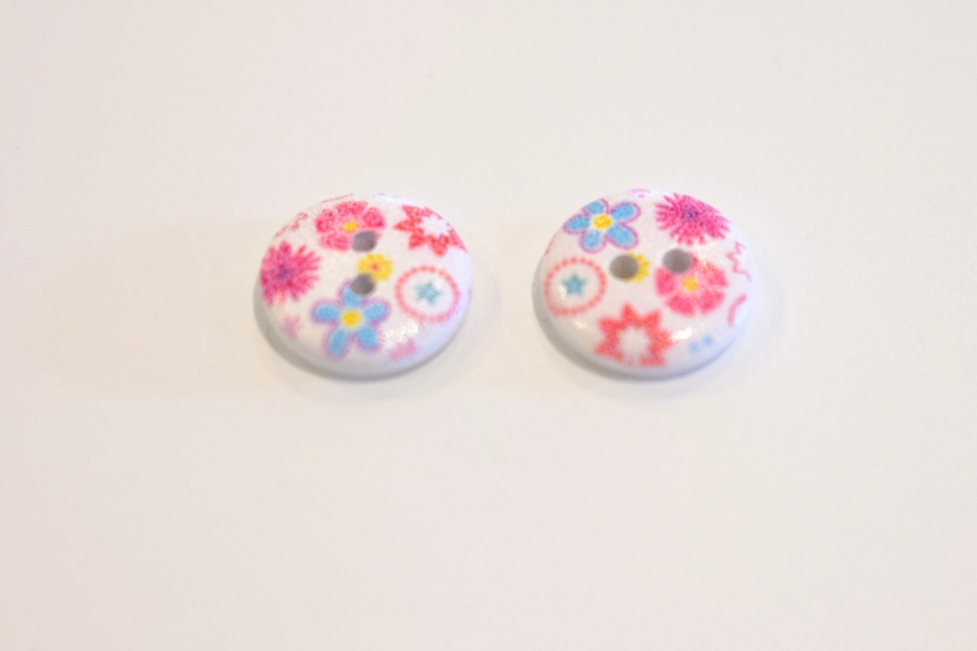 Novelty Buttons 15mm - The Stitch Parlour - The Stitch Parlour