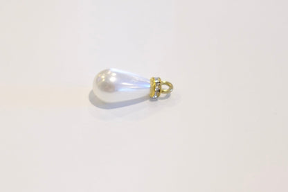 Pearl Drop Charm - The Stitch Parlour - The Stitch Parlour