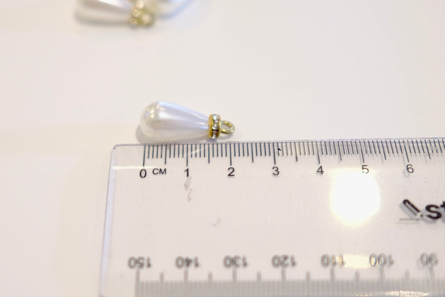 Pearl Drop Charm - The Stitch Parlour - The Stitch Parlour