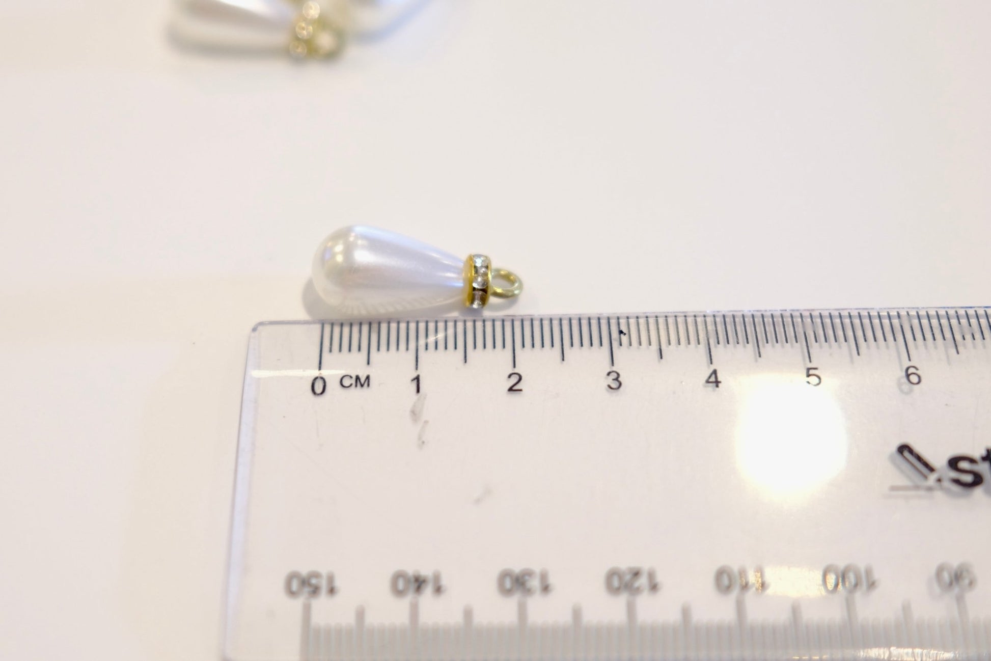 Pearl Drop Charm - The Stitch Parlour - The Stitch Parlour