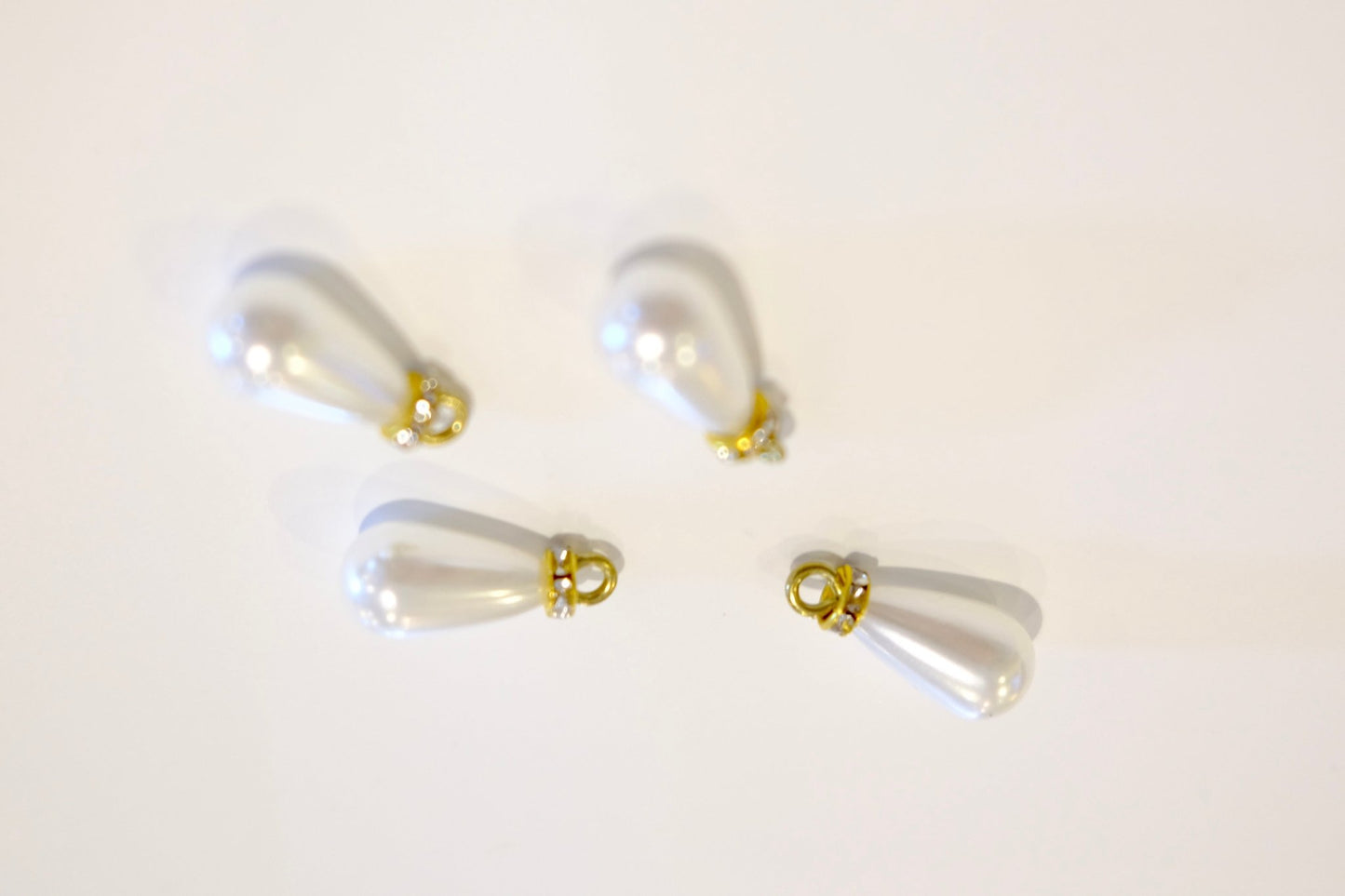 Pearl Drop Charm - The Stitch Parlour - The Stitch Parlour