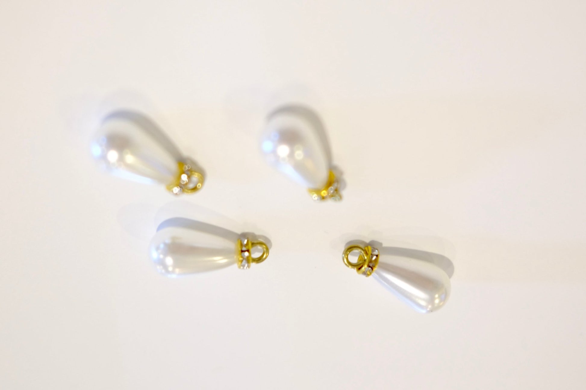 Pearl Drop Charm - The Stitch Parlour - The Stitch Parlour