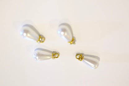 Pearl Drop Charm - The Stitch Parlour - The Stitch Parlour
