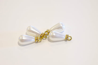 Pearl Drop Charm - The Stitch Parlour - The Stitch Parlour