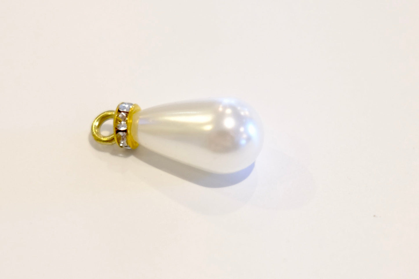 Pearl Drop Charm - The Stitch Parlour - The Stitch Parlour