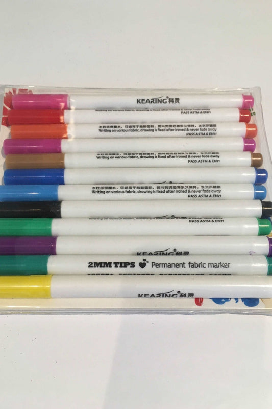 Permanent Fabric Markers - Kearing - The Stitch Parlour