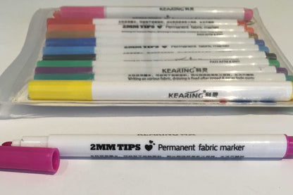 Permanent Fabric Markers - Kearing - The Stitch Parlour