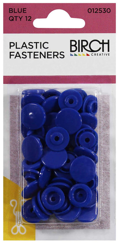 Plastic Snap Fasteners - Birch - The Stitch Parlour