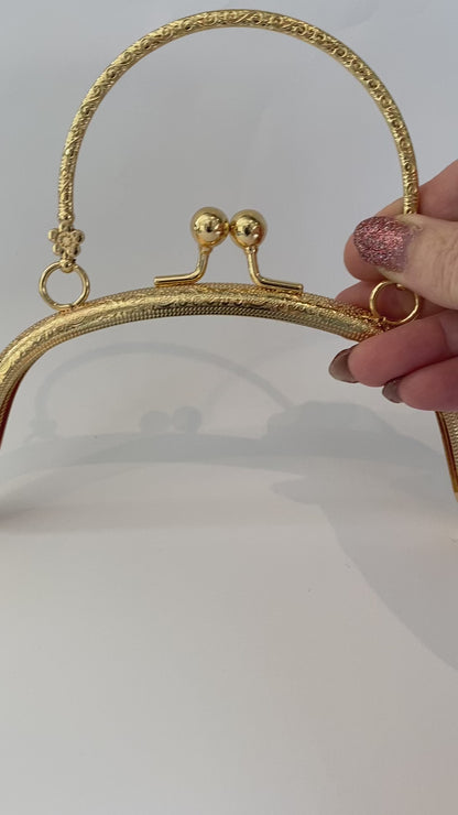 Purse Frame Gold Clasp