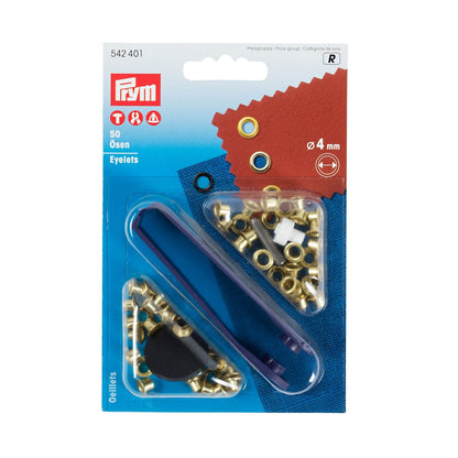 Prym Eyelets with Washers 4mm - Prym - The Stitch Parlour