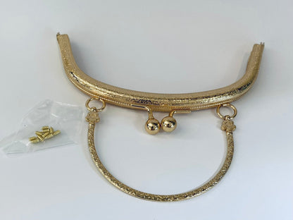 Purse Frame Gold Clasp - The Stitch Parlour - The Stitch Parlour