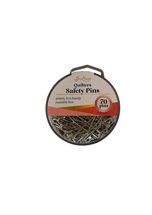 Quilters Safety Pins 30mm - The Stitch Parlour - The Stitch Parlour